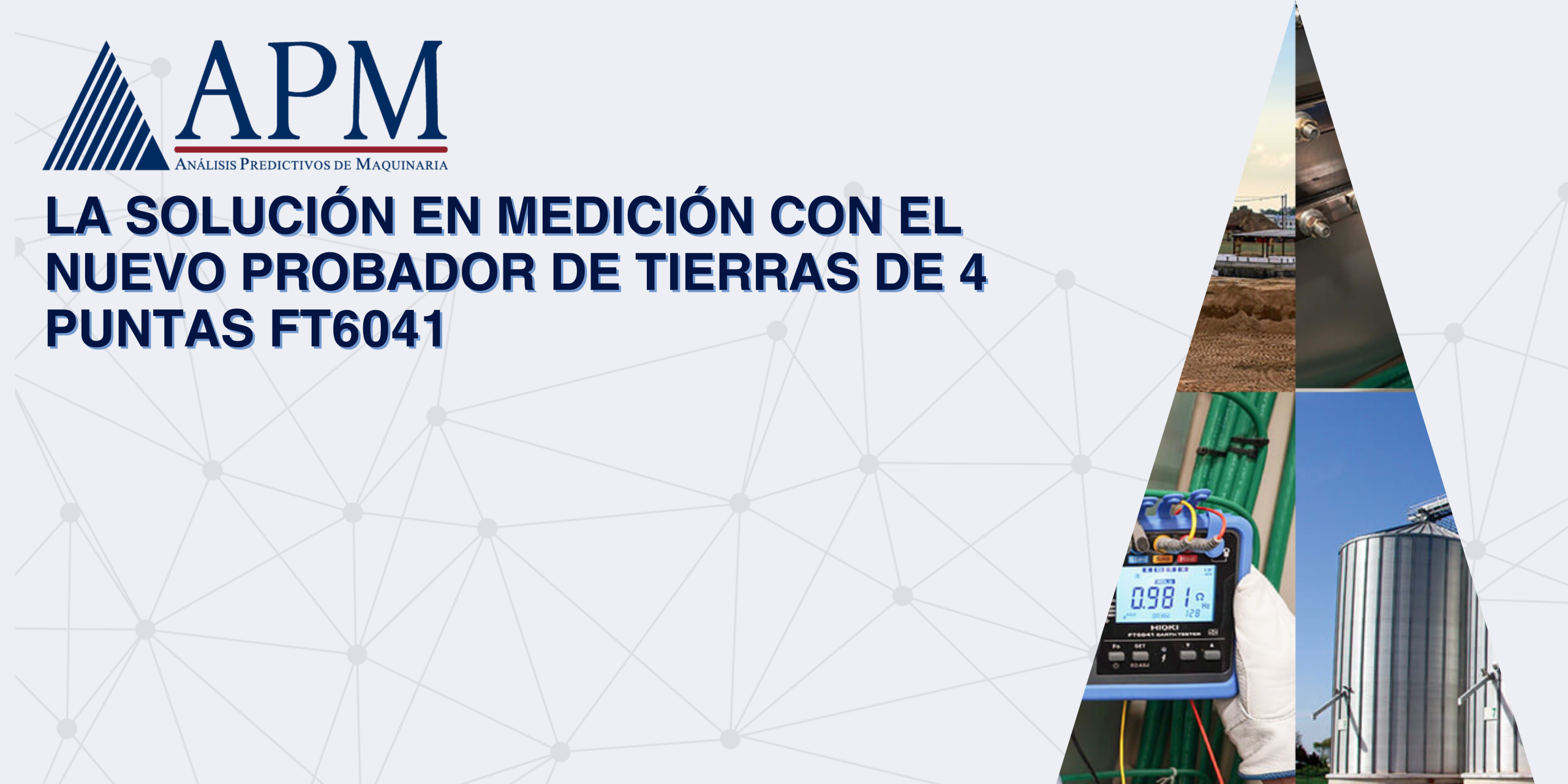 La solución en medición con el nuevo Probador de Tierras de 4 Puntas FT6041